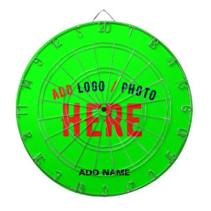 MODERNER STILVOLLER KUNSTSTOM NEON GREEN VERIFIED DARTSCHEIBE