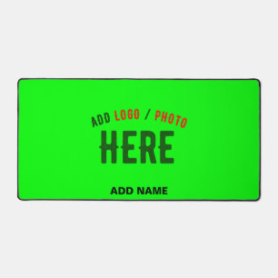 MODERNER STILVOLLER KUNSTSTOM NEON GREEN VERIFIED SCHREIBTISCHUNTERLAGE