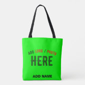 MODERNER STILVOLLER KUNSTSTOM NEON GREEN VERIFIED TASCHE (Rückseite)