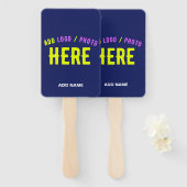 MODERNER STILVOLLER KUSTOM NAVY BLAUE VERIFIED MAR FÄCHER (Vorne und Hinten)