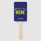 MODERNER STILVOLLER KUSTOM NAVY BLAUE VERIFIED MAR FÄCHER (Rückseite)