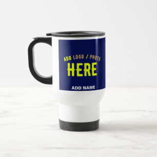 MODERNER STILVOLLER KUSTOM NAVY BLAUE VERIFIED MAR REISEBECHER