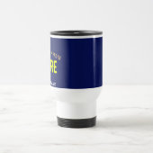 MODERNER STILVOLLER KUSTOM NAVY BLAUE VERIFIED MAR REISEBECHER (Mittel)