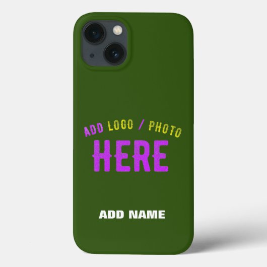 MODERNER STILVOLLER KUSTOM-WALD GRÜNE ÜBERPRÜFTE M Case-Mate iPhone HÜLLE (Rückseite)
