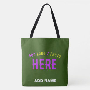 MODERNER STILVOLLER KUSTOM-WALD GRÜNE ÜBERPRÜFTE M TASCHE
