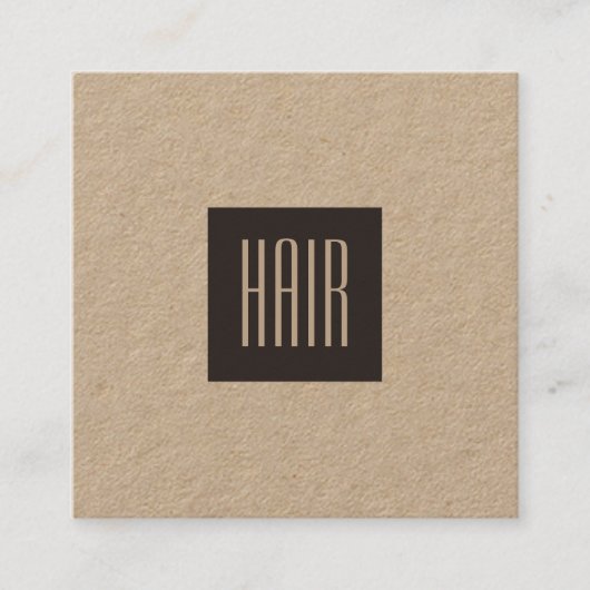 Moderner stilvoller Minimalismus der beruflichen Quadratische Visitenkarte (Vorderseite)