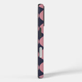 Moderner, stilvoller Pink Polka Dot Case-Mate iPhone Hülle (Rückseite / Rechts)