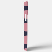 Moderner, stilvoller Pink Polka Dot Case-Mate iPhone Hülle (Rückseite / Rechts)