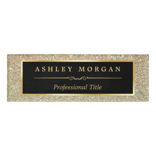 Moderner stilvoller und moderner namenschild (Vorderseite)