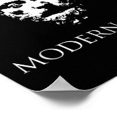 Moderner Stoiker mit Marcus Kaiser Aurelius Head Poster (Ecke)