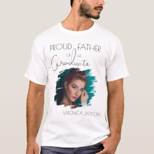 Moderner stolzer Vater des Absolventen   FOTO T-Shirt
