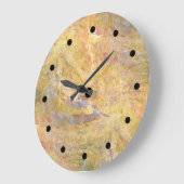 Moderner Stone-Hintergrund Große Wanduhr (Winkel)