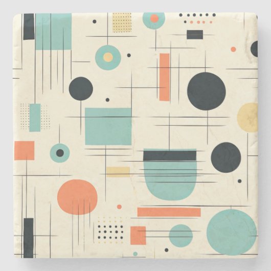 Moderner Stone-Untersetzer aus dem Mittelalter Steinuntersetzer (Vorderseite)