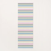 Moderner Streifen Yogamatte (Rückseite)