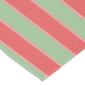 Moderner Streifenpass - Urlaub im Mittelalter Kurzer Tischläufer (Ecke)