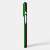Moderner Strichcode-Designer für mehrere Farben Case-Mate iPhone Hülle (Rückseite / Links)