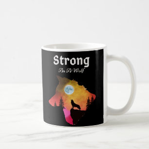 Moderner Strong Wolf Kaffeetasse