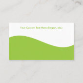 Moderner Strudel-bunte Chiropraktik-Visitenkarten Visitenkarte (Rückseite)