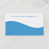 Moderner Strudel-bunte Chiropraktik-Visitenkarten Visitenkarte (Rückseite)