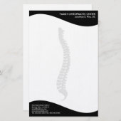 Moderner Strudel-seitliches Briefpapier (Vorne/Hinten)