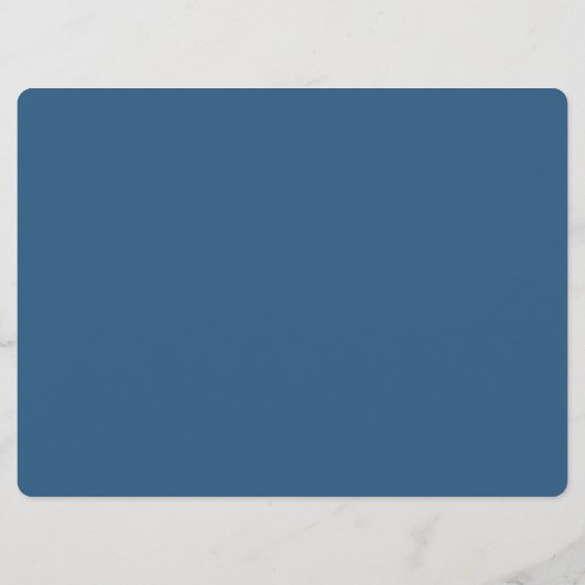 Moderner Stundenplan für Blaue Woche (Rückseite)