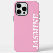 MODERNER STYLISCH-INDIVIDUELLE NAME SOLID BABY PIN Case-Mate iPhone HÜLLE (Rückseite)