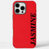 MODERNER STYLISCH-INDIVIDUELLE NAME SOLID CLASIC R Case-Mate iPhone HÜLLE (Rückseite)