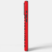 MODERNER STYLISCH-INDIVIDUELLE NAME SOLID CLASIC R Case-Mate iPhone HÜLLE (Rückseite / Links)
