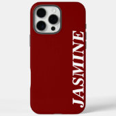 MODERNER STYLISCH-INDIVIDUELLE NAME-SOLID-KÄSE, RO Case-Mate iPhone HÜLLE (Rückseite)