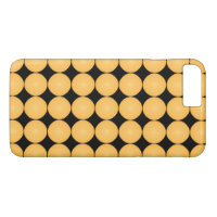 Moderner, stylischer Gelber Polka Dot
