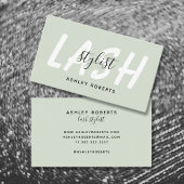 Moderner Stylist Visitenkarte