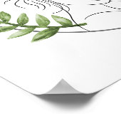 Moderner Stylist Wellness-Center des Östhetik Eleg Poster (Ecke)