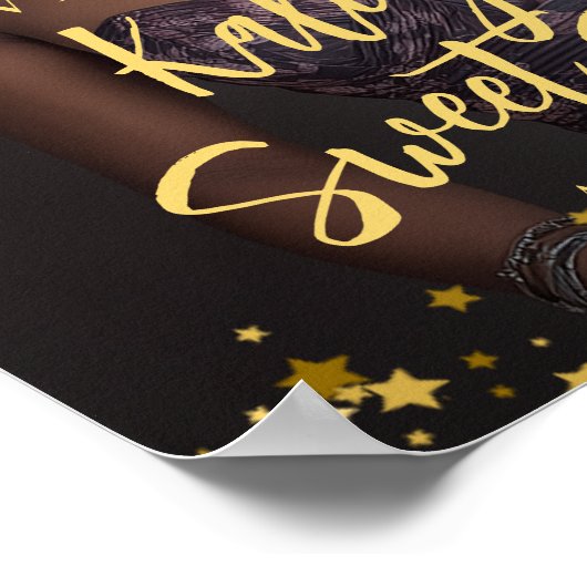 Moderner, süßer Empfang mit 16 Party Foto Poster (Ecke)