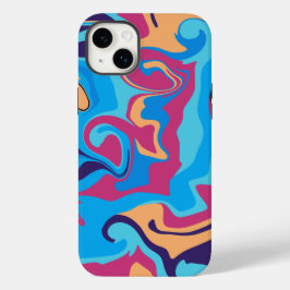 Moderner Swirl Case-Mate iPhone 14 Plus Hülle