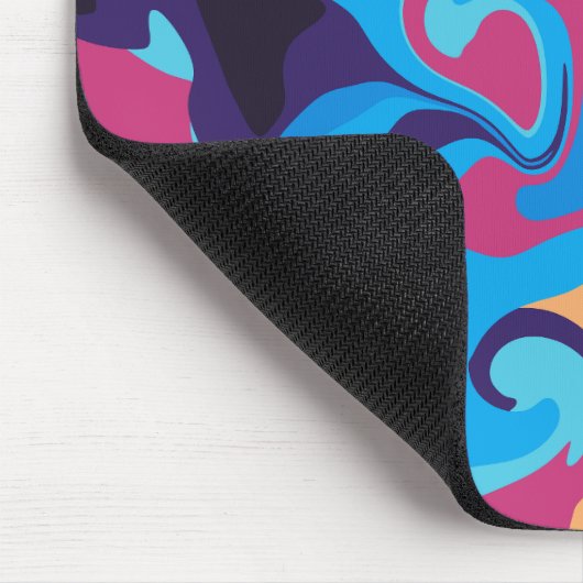Moderner Swirl Mousepad (Ecke)