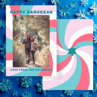 Moderner Swirl Star von David HAPPY HANUKKAH CUSTO