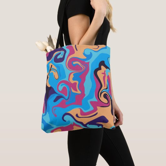 Moderner Swirl Tasche (Von Nahem)
