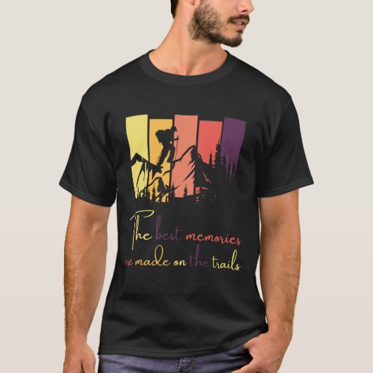 moderner T - Shirt für Wanderungen (Vorderseite)