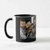 Moderner Tag der individuellen Fotocollage Vathers Tasse (Links)