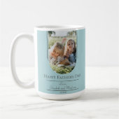 Moderner Tag des Fotos der Bogenrahmen | AQUAMARIN Kaffeetasse (Links)