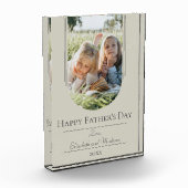 Moderner Tag des Fotos der Bogenrahmen | Beige (Links)