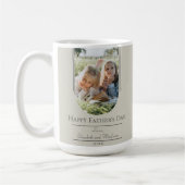 Moderner Tag des Fotos der Bogenrahmen | Beige Kaffeetasse (Links)