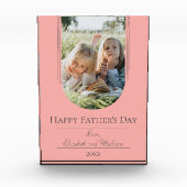 Moderner Tag des Fotos der Bogenrahmen | Korallen (Vorderseite)