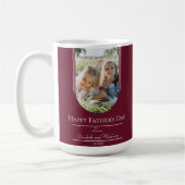 Moderner Tag des Fotos der Bogenrahmen | Rot Kaffeetasse (Links)