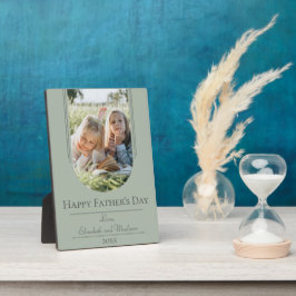 Moderner Tag des Fotos der Bogenrahmen | Sage Gree Fotoplatte