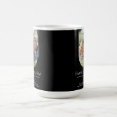 Moderner Tag des Fotos der Bogenrahmen | Schwarz Kaffeetasse (Mittel)
