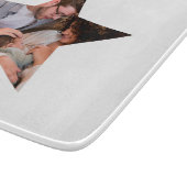 Moderner Tag Einzigartiger Vatertag Fünf-Sterne-Va Schneidebrett (Ecke)