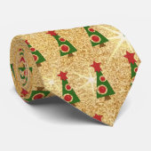Moderner Tannenbaum Krawatte (Gerollt)