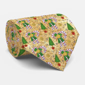 Moderner Tannenbaum Krawatte (Gerollt)