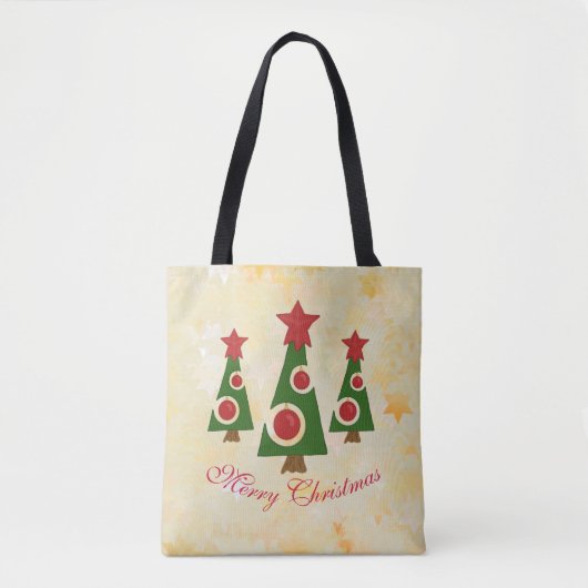Moderner Tannenbaum Tasche (Vorderseite)